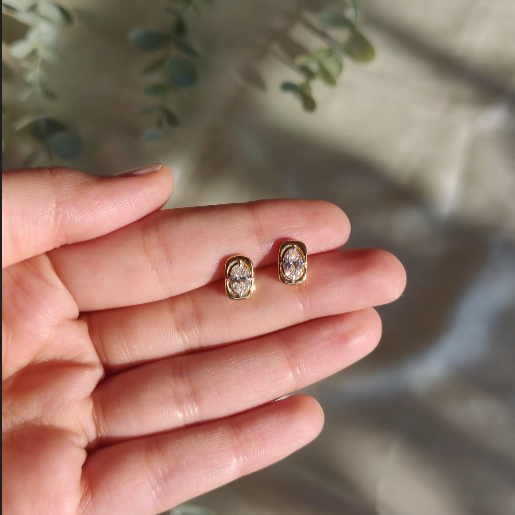 Gatsby Diamond Studs