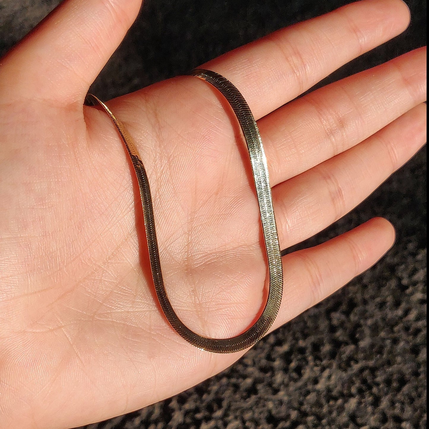 Herringbone Chain Necklace
