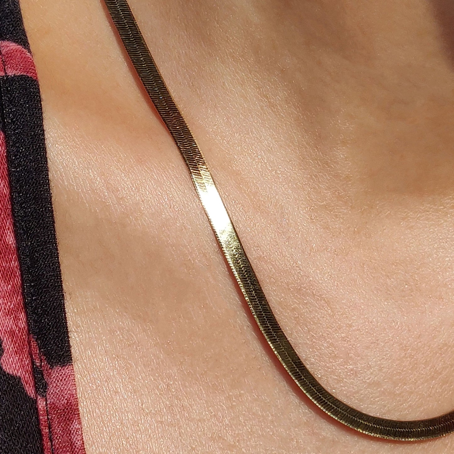 Herringbone Chain Necklace