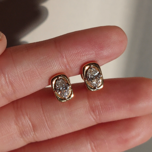 Gatsby Diamond Studs