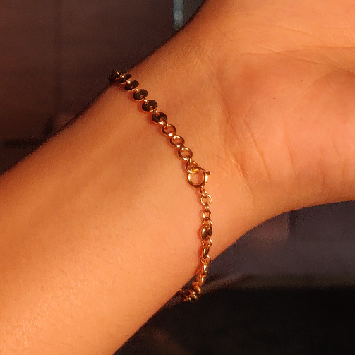 Golden Orbit Bracelet