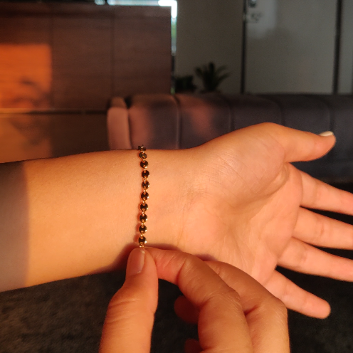 Golden Orbit Bracelet