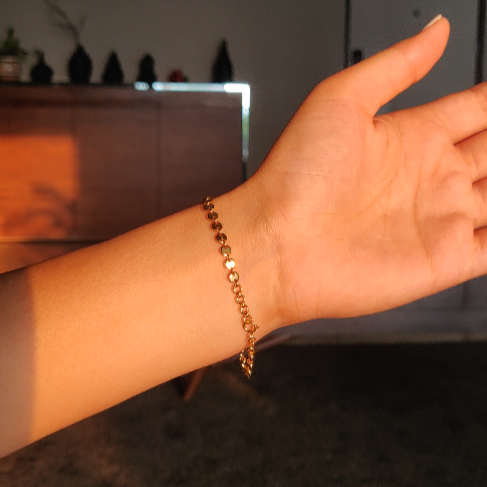 Golden Orbit Bracelet