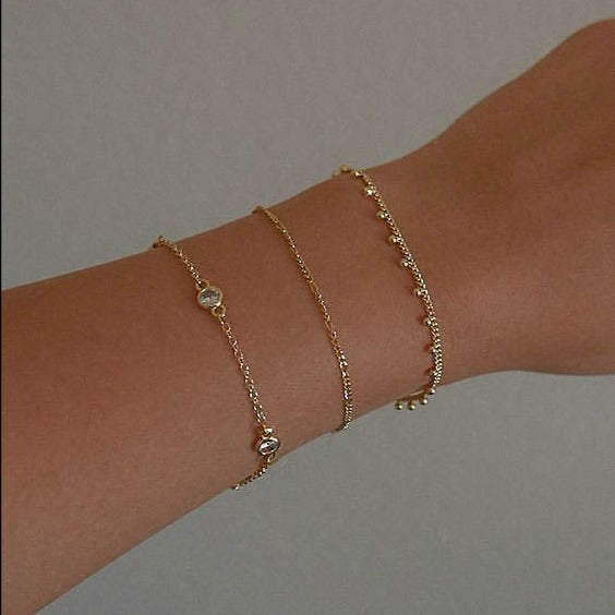 Ball Chain Satellite Bracelet