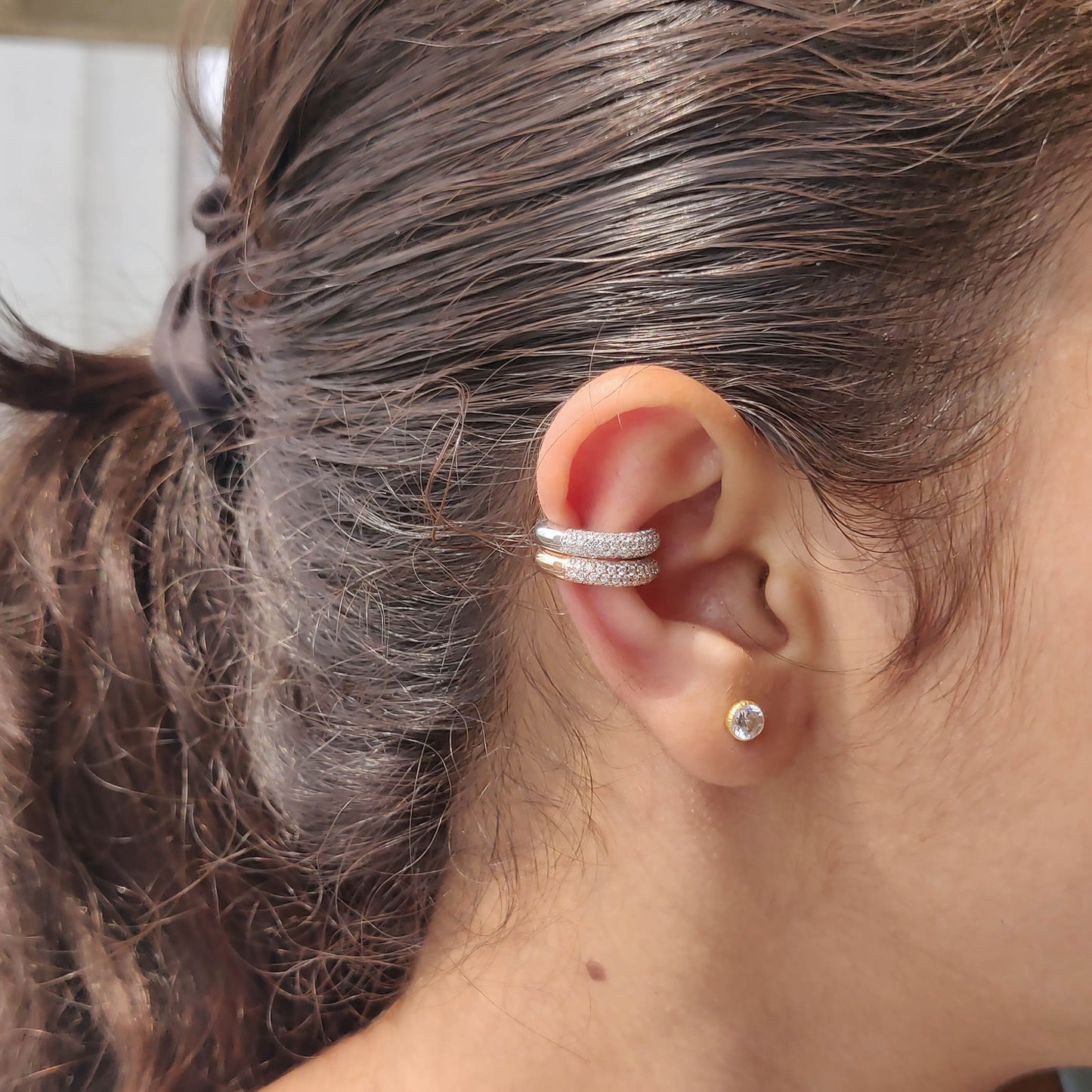 Nebula Diamond Earcuffs