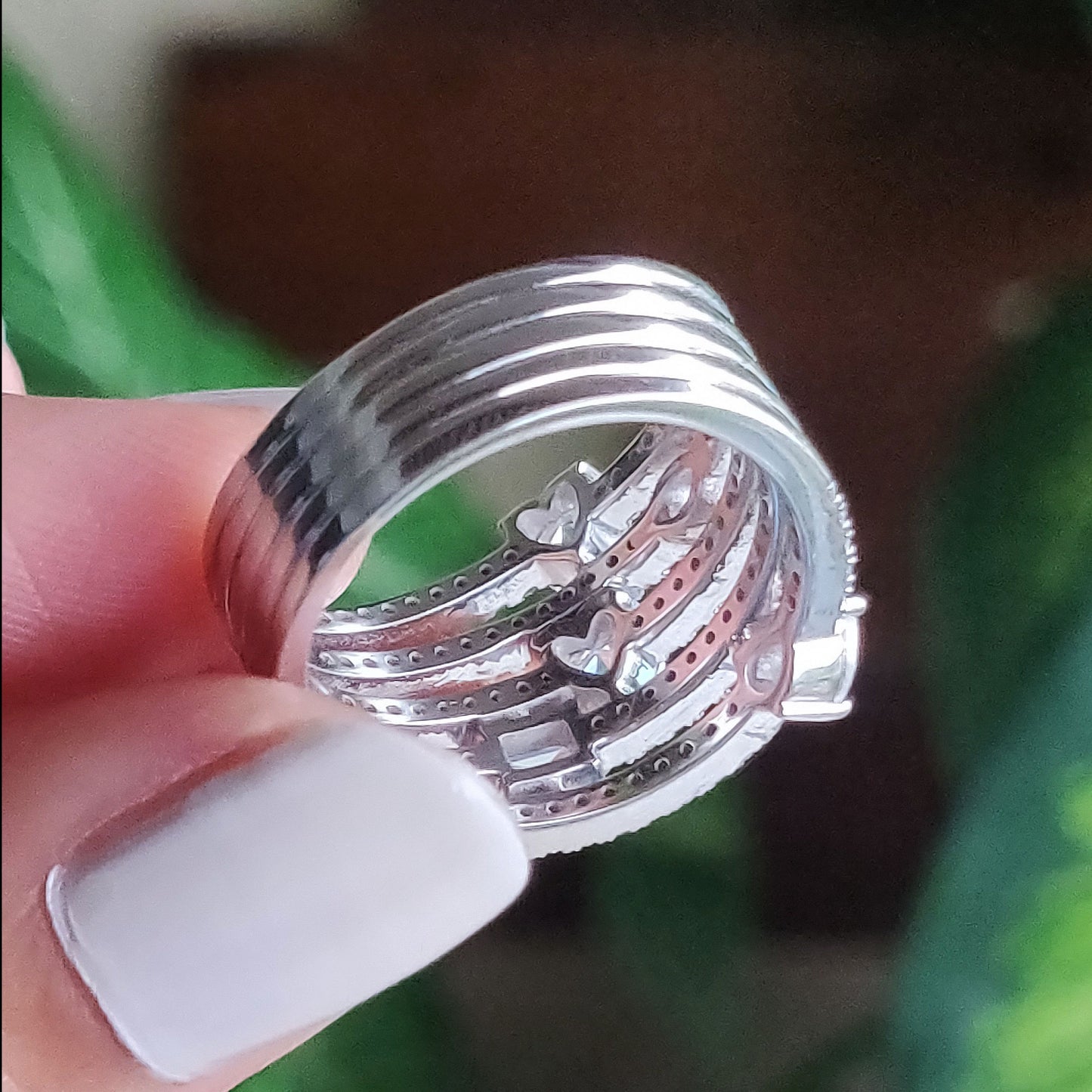 Multi-Shape Diamond Statement Ring