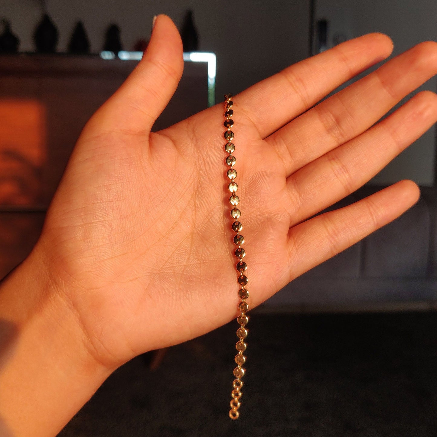 Golden Orbit Bracelet
