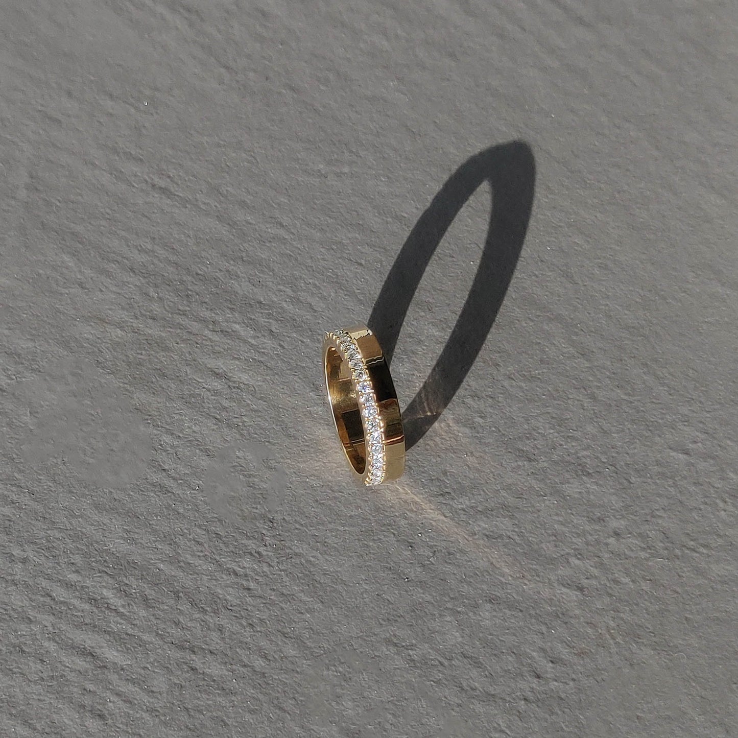 Cigar Half Eternity Band