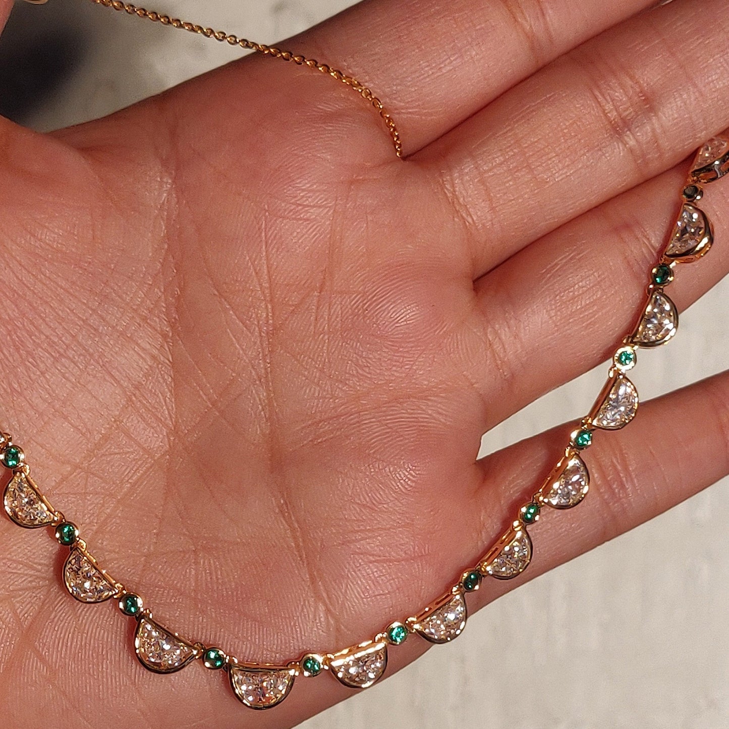 Lunara Diamond Necklace