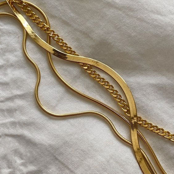 Herringbone Chain Necklace