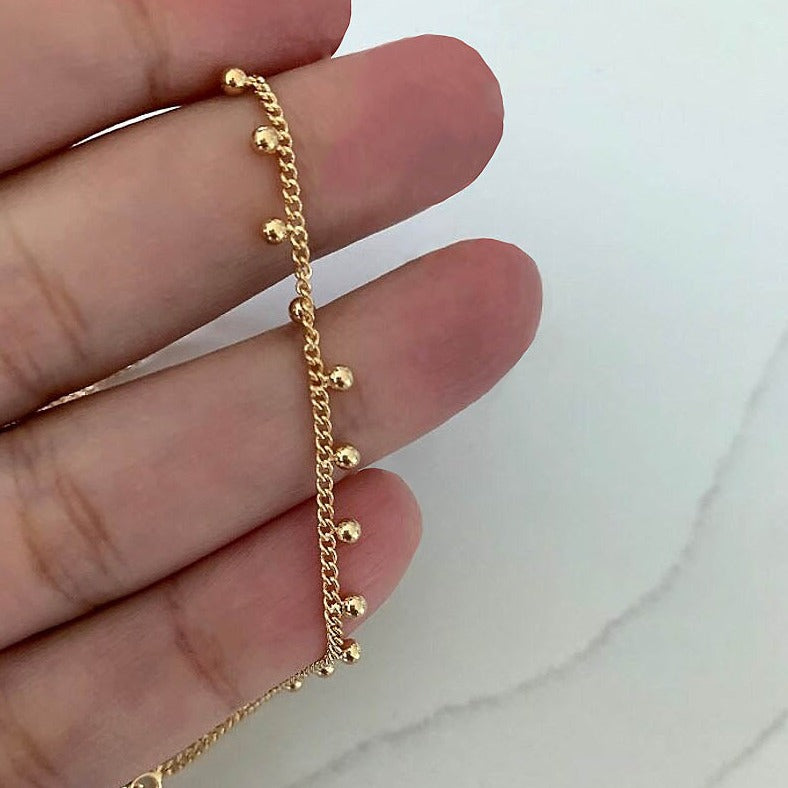 Ball Chain Satellite Bracelet