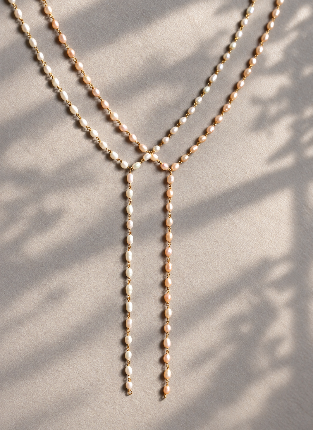 Pearlie Lariat Necklace