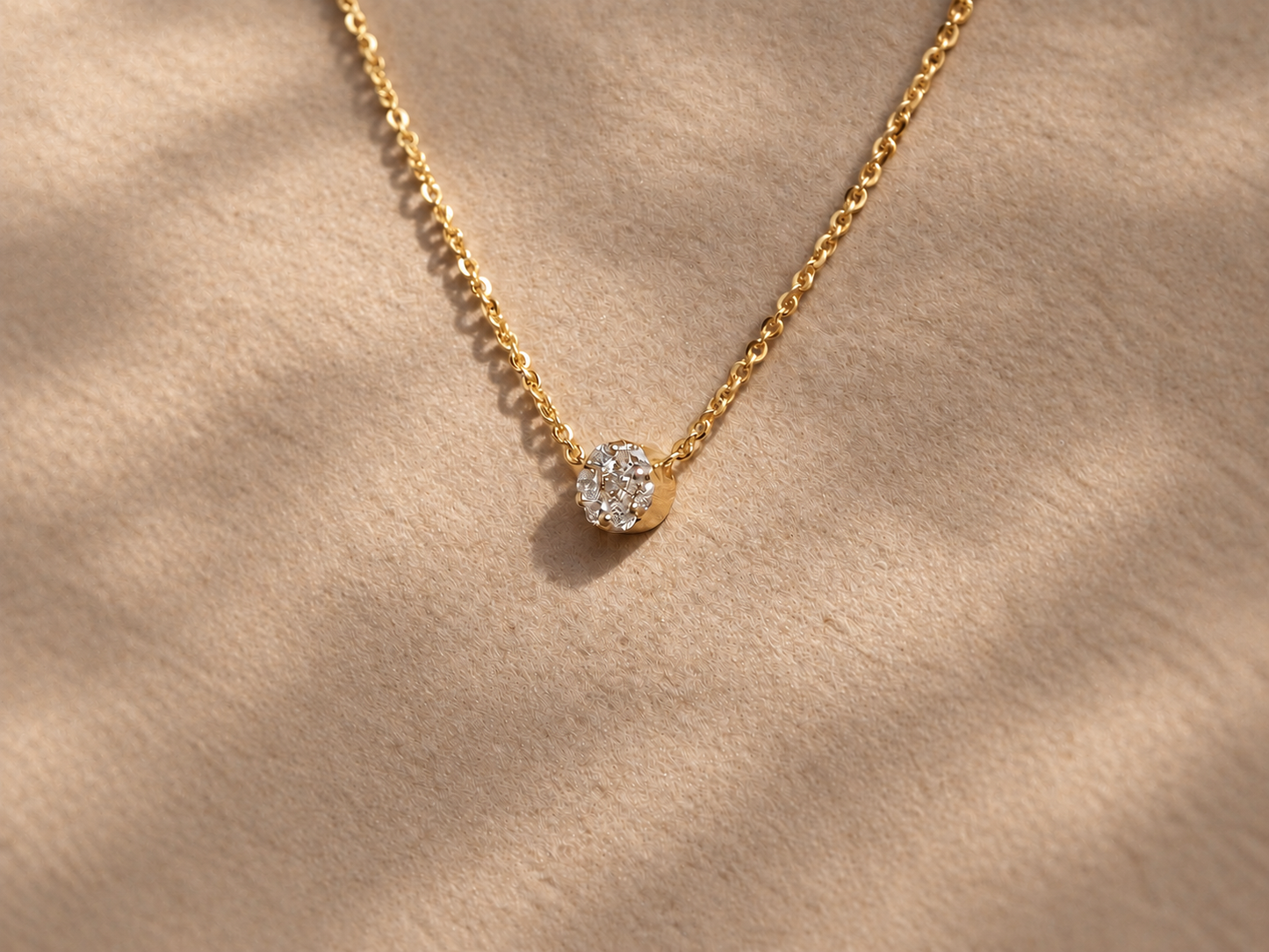 Pavé Diamond Necklace