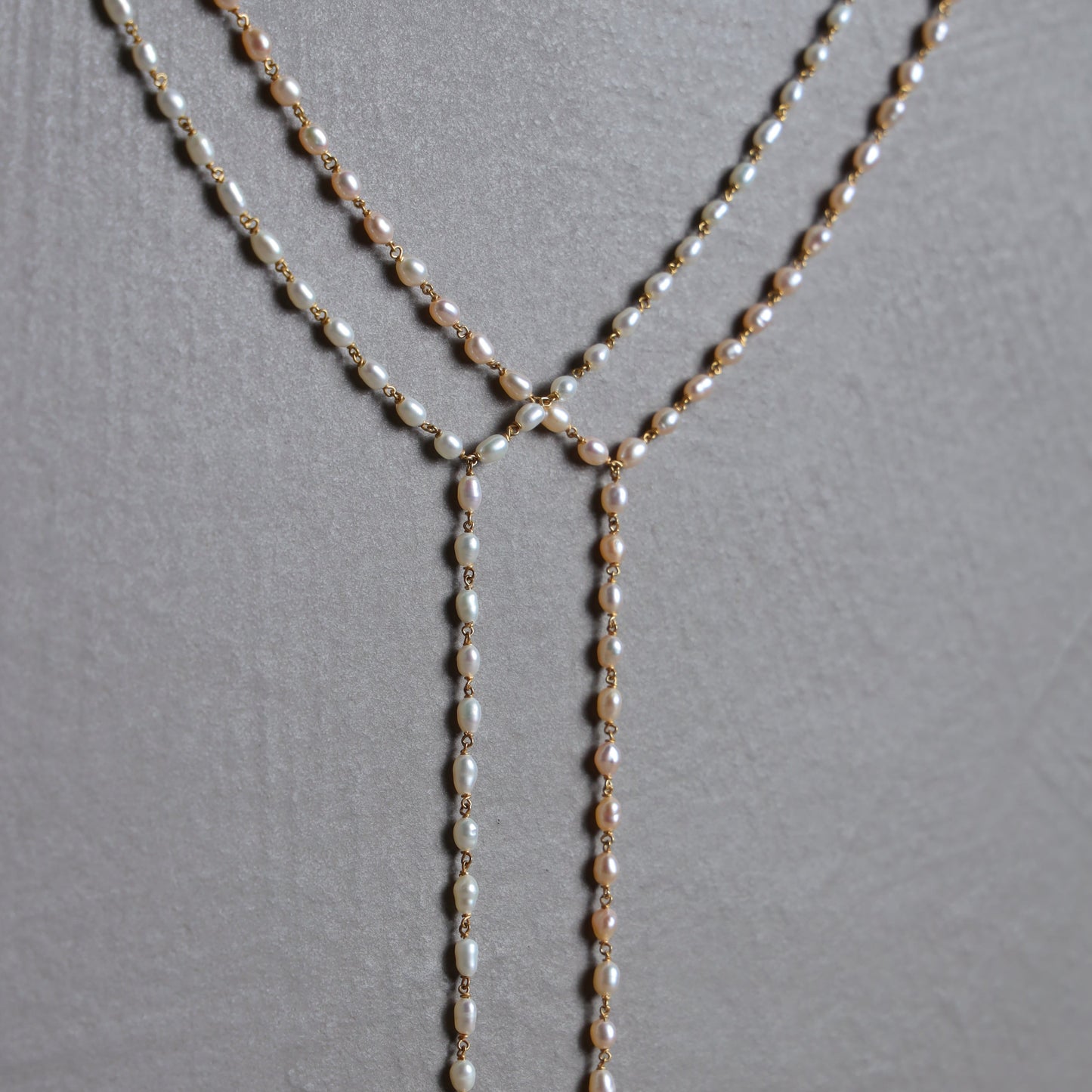 Pearlie Lariat Necklace