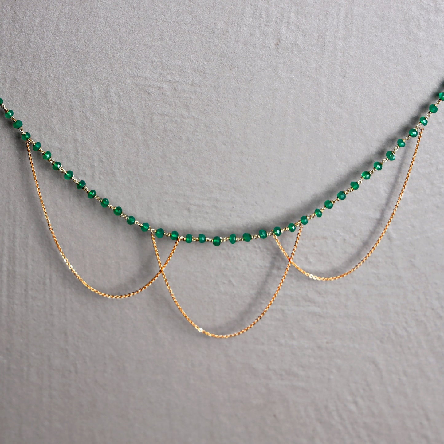 Green Onyx Choker