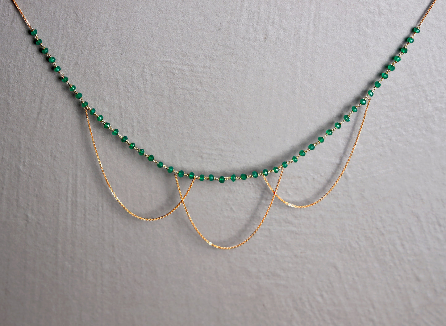 Green Onyx Choker