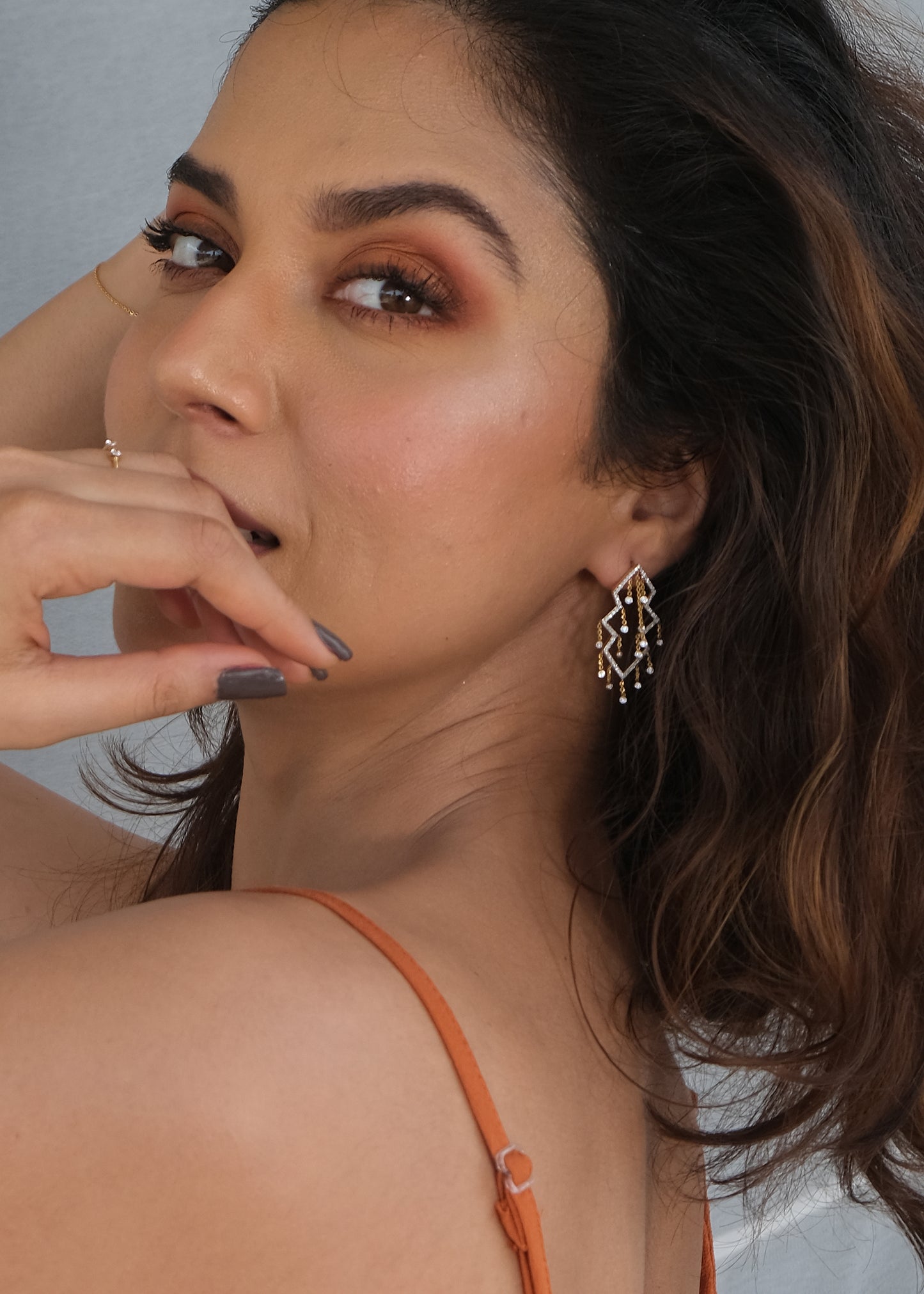 Chandelier Diamond Earrings