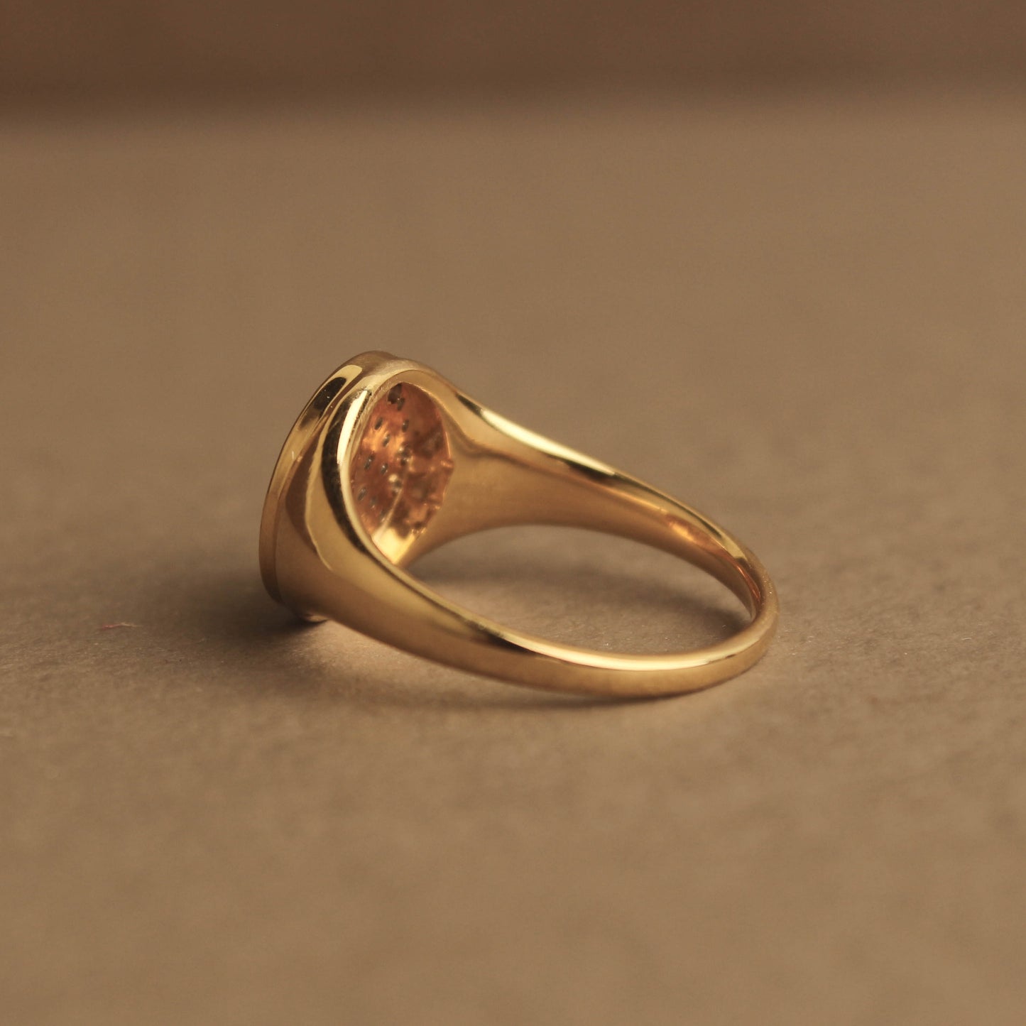 Pavé Diamond Signet Ring
