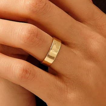 Thick Gold Band - Main Image