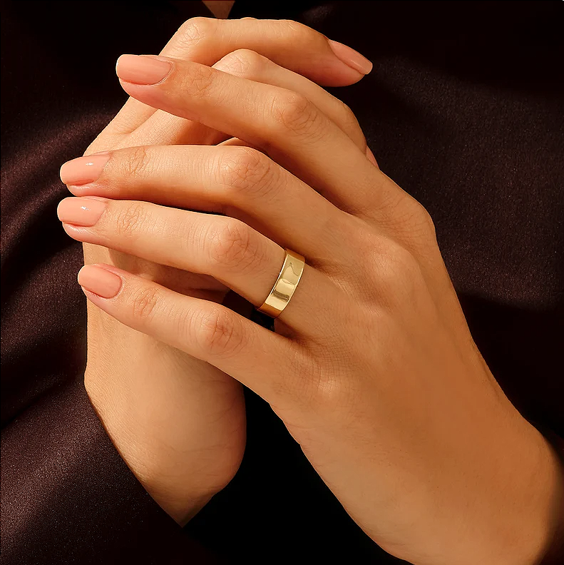 Thick Gold Band