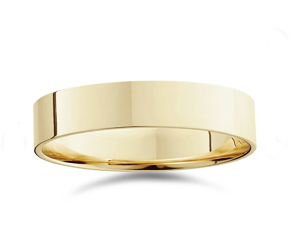 Thick Gold Band