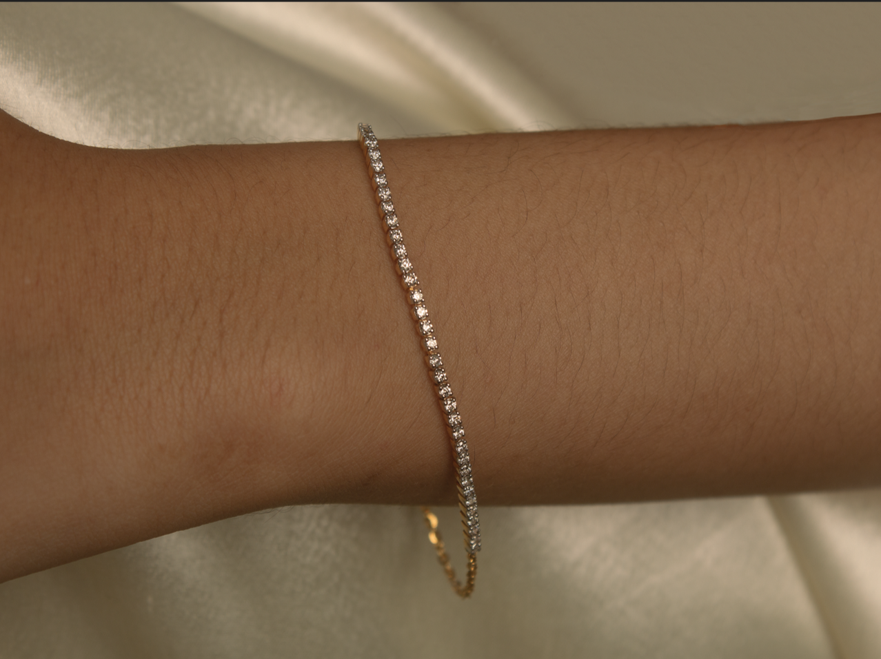 Diamond Tennis Bracelet (0.55ct)