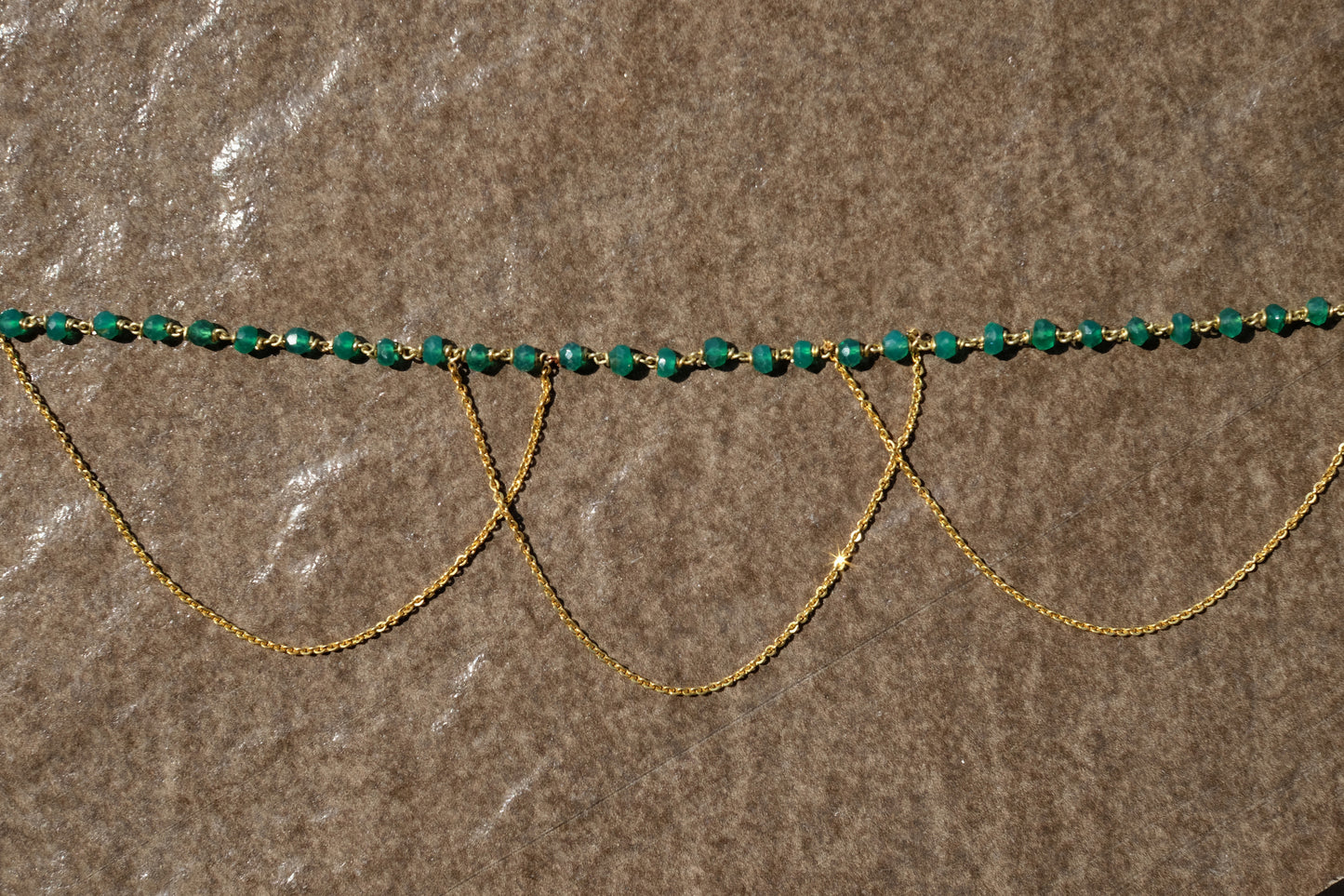 Green Onyx Choker