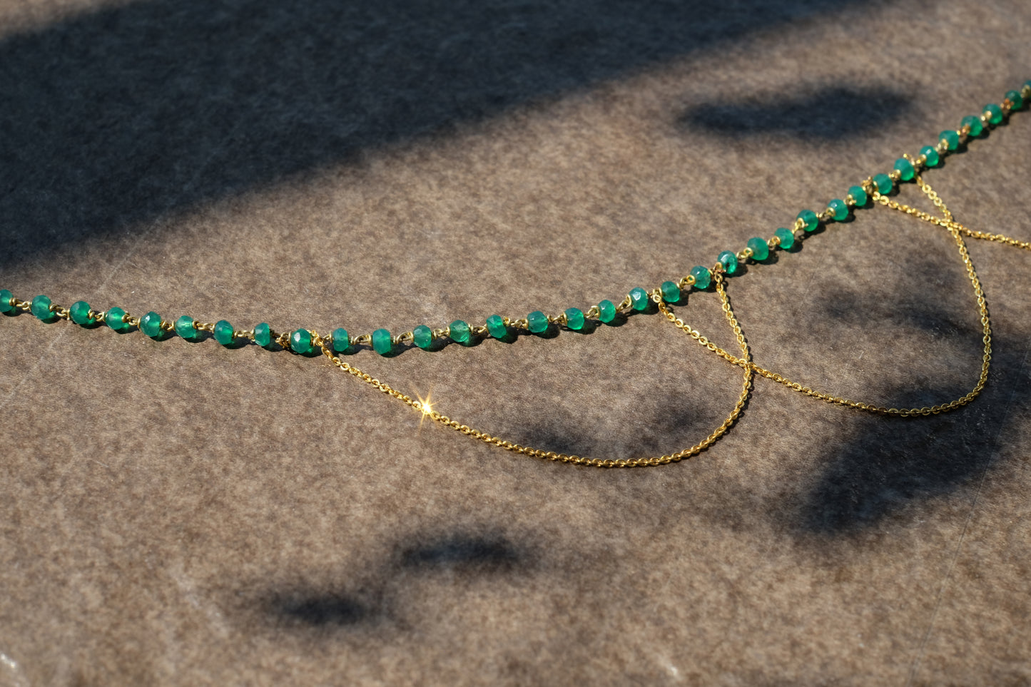 Green Onyx Choker