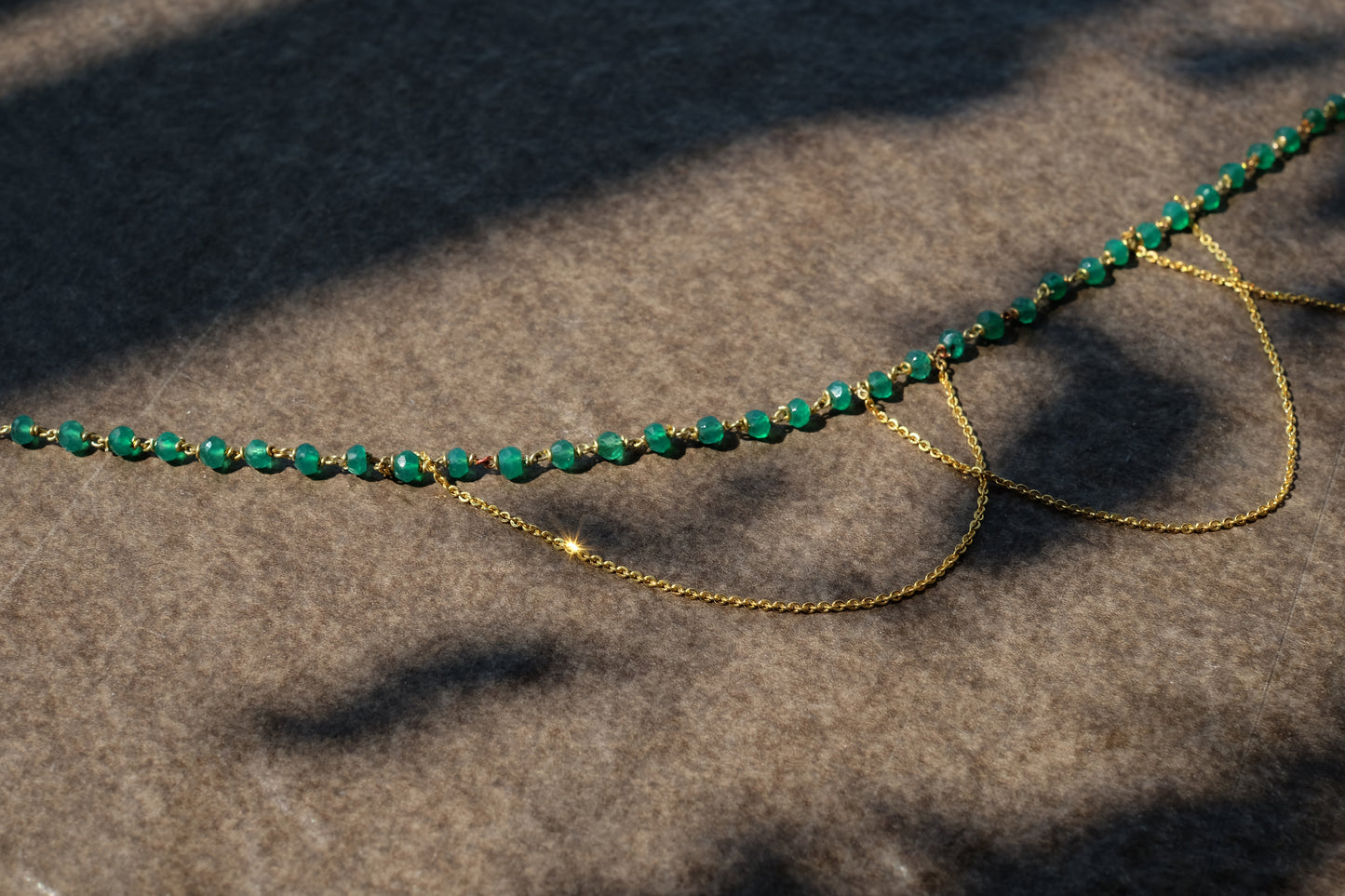 Green Onyx Choker