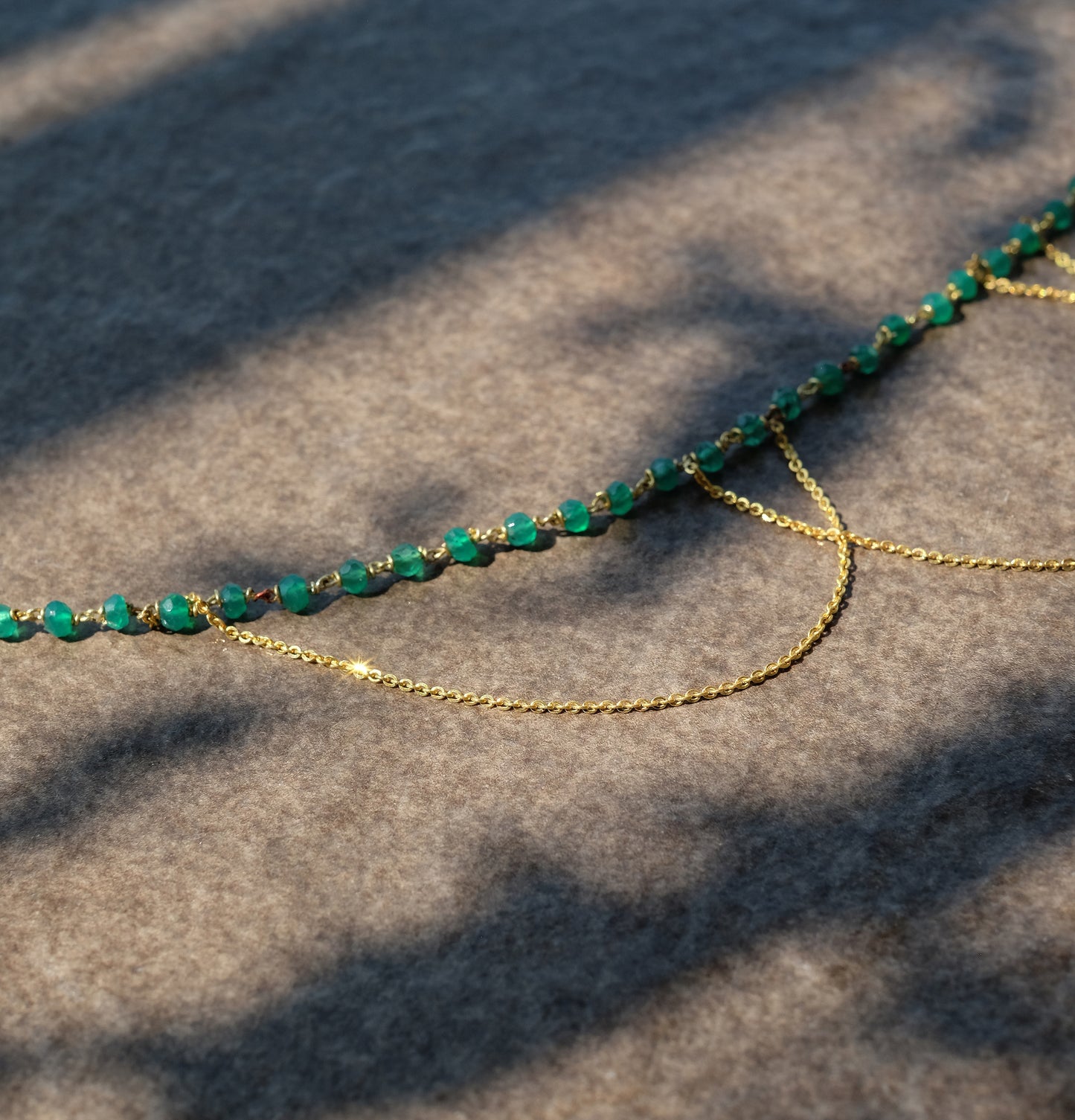 Green Onyx Choker