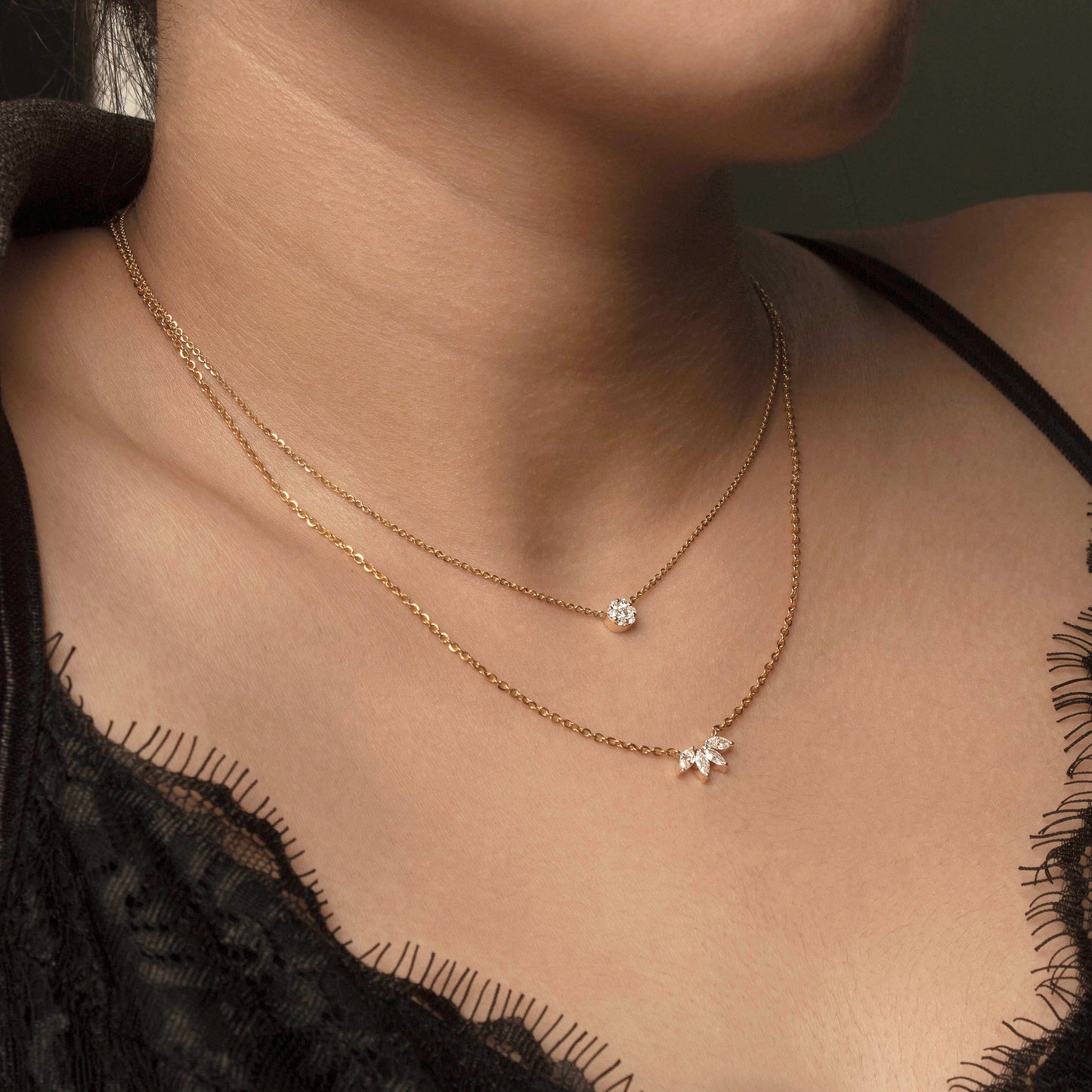 Pavé Diamond Necklace