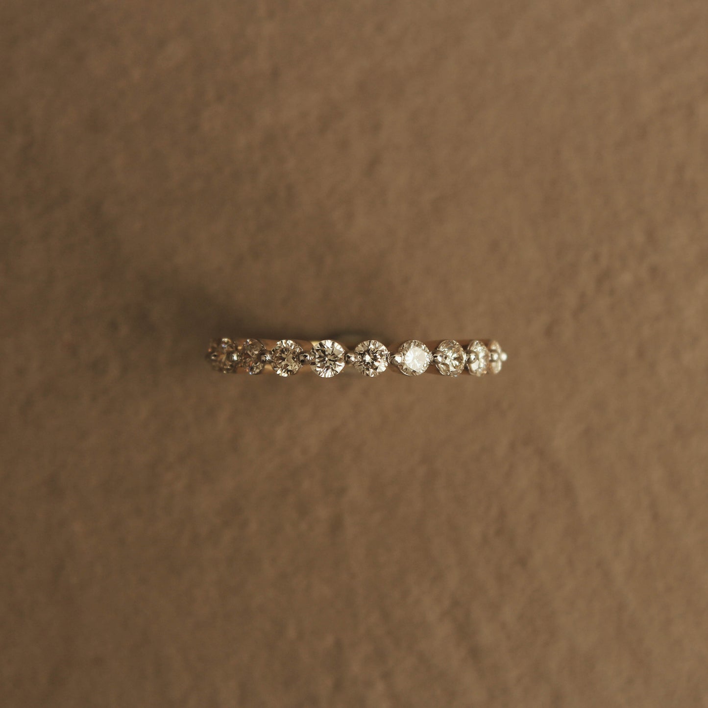 Round Diamond Half Eternity Band (0.68ct)