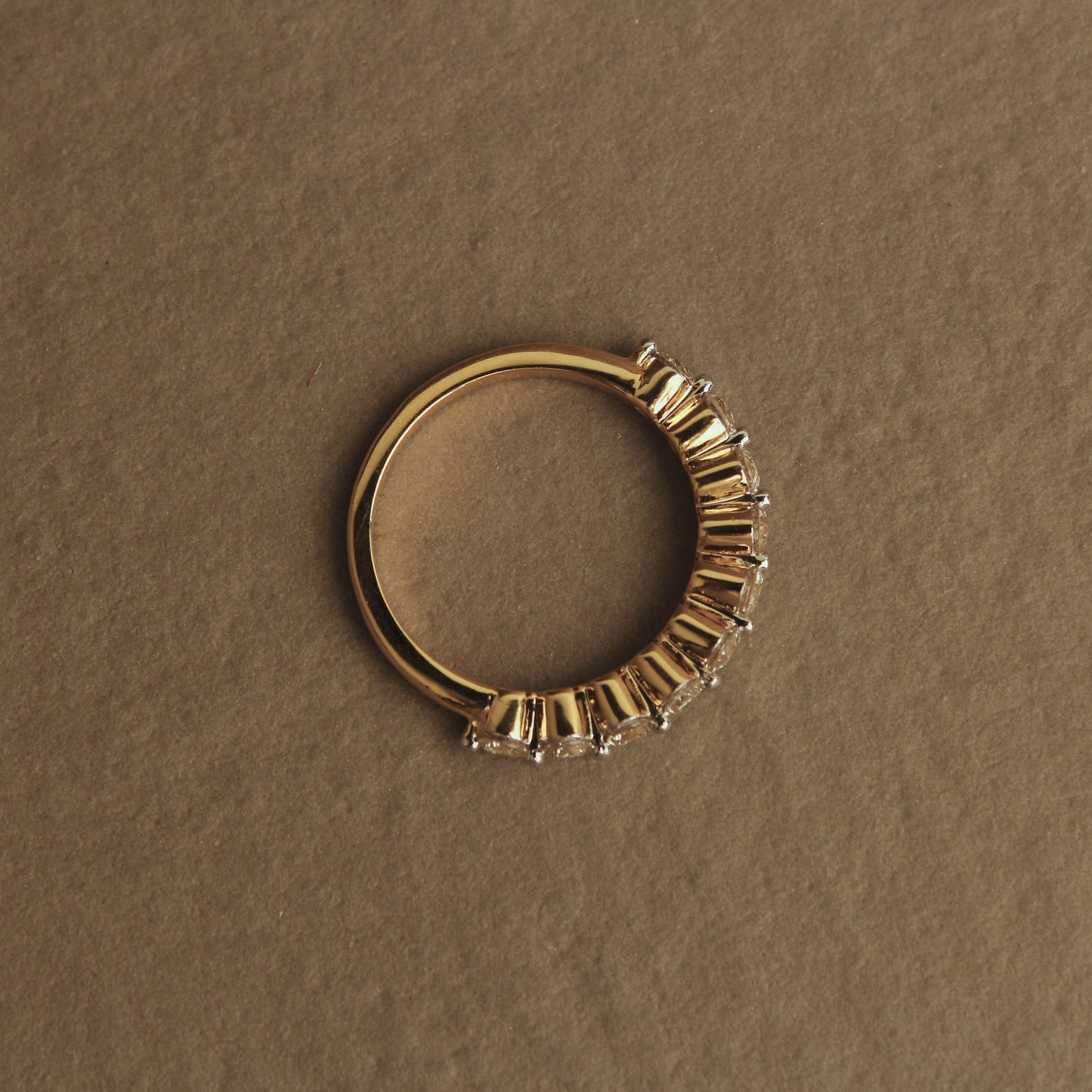 Round Diamond Half Eternity Band (0.68ct)