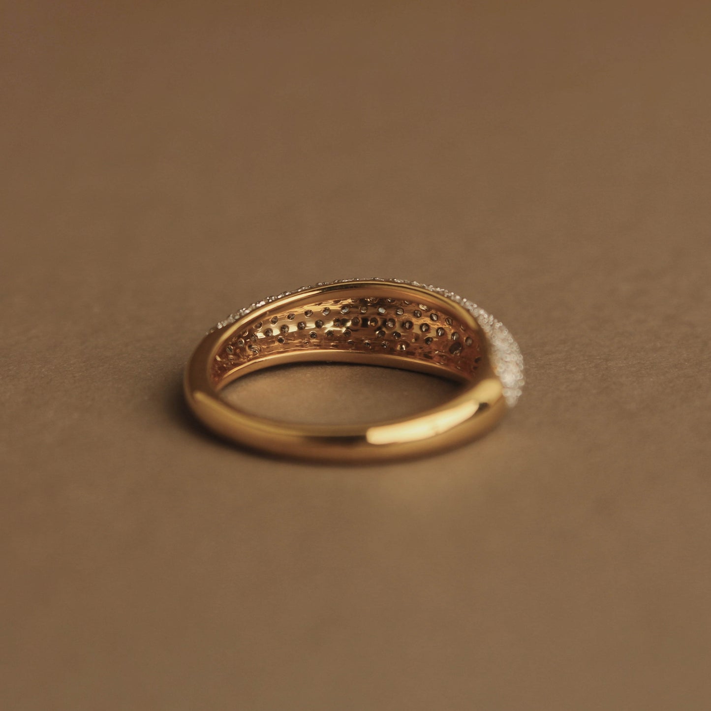 Pavé Diamond Dome Ring