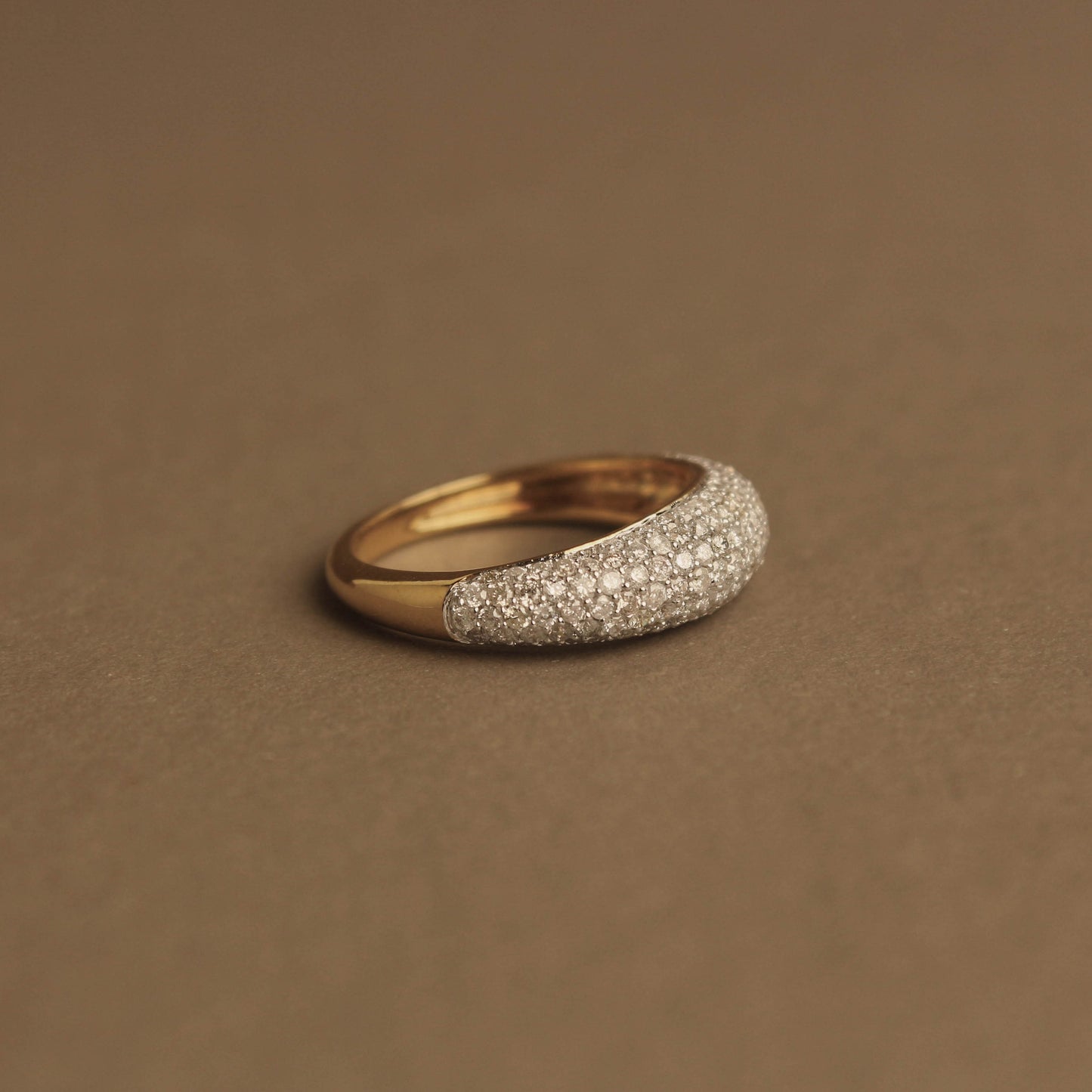 Pavé Diamond Dome Ring