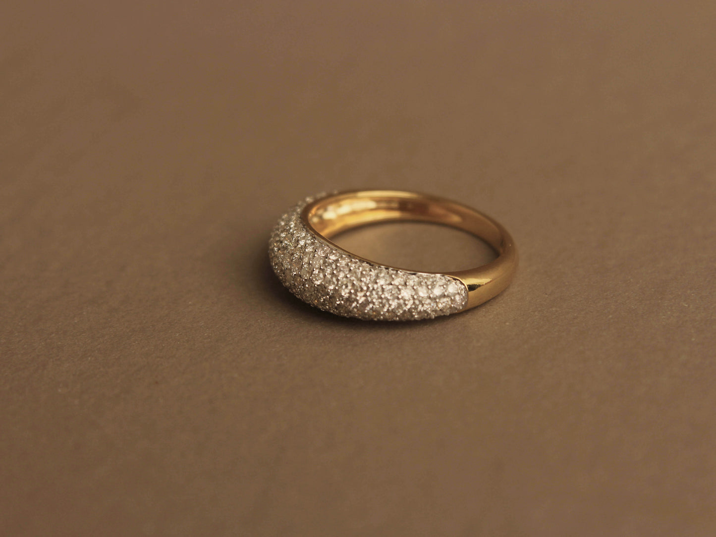 Pavé Diamond Dome Ring