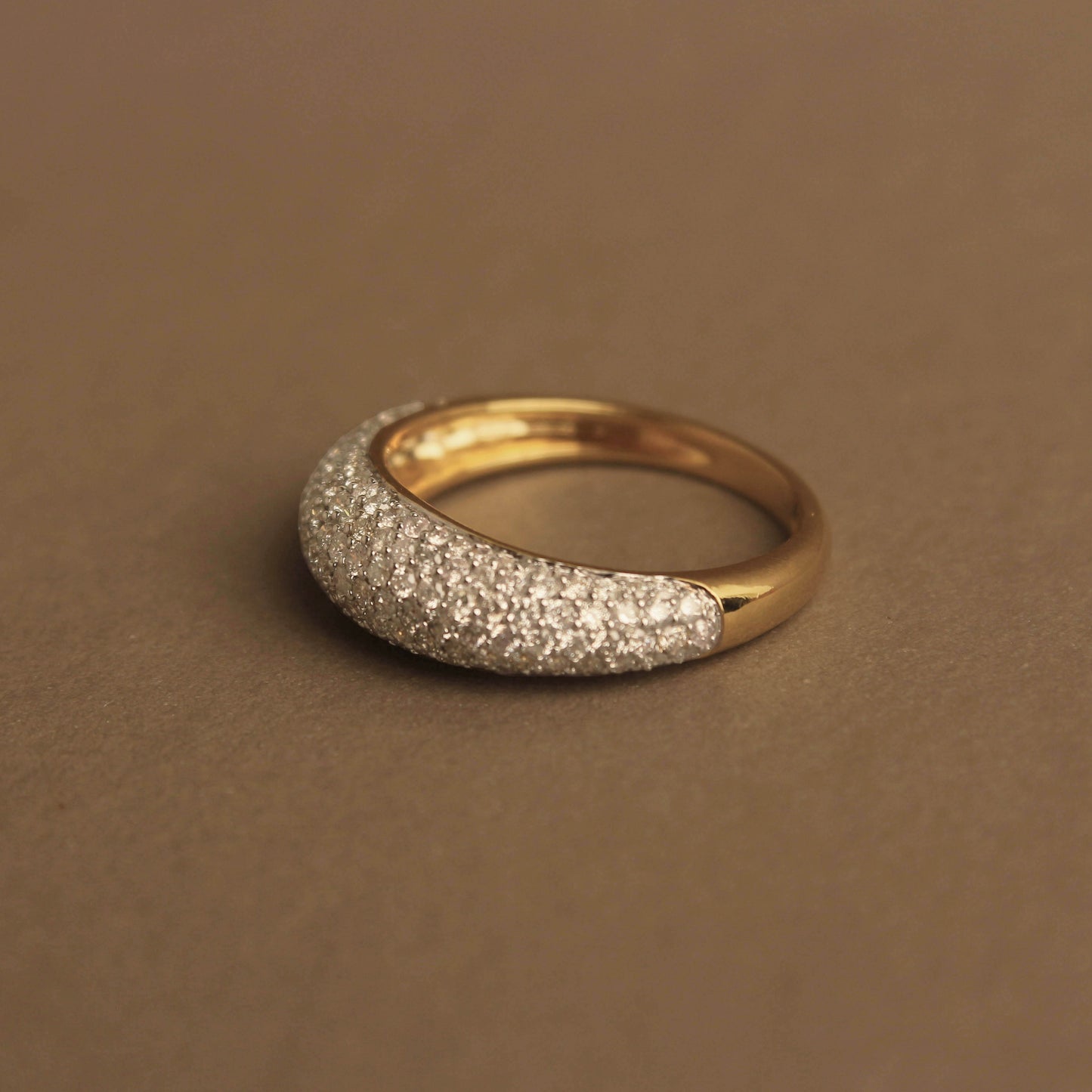 Pavé Diamond Dome Ring