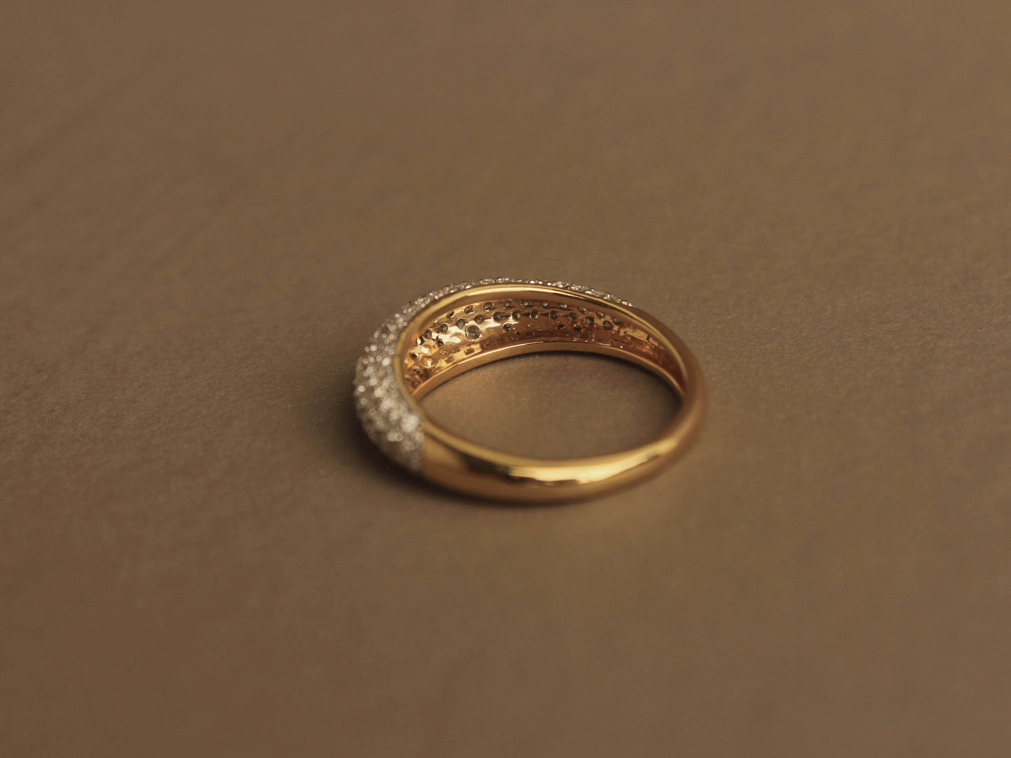 Pavé Diamond Dome Ring