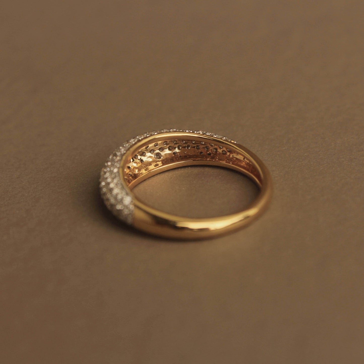 Pavé Diamond Dome Ring