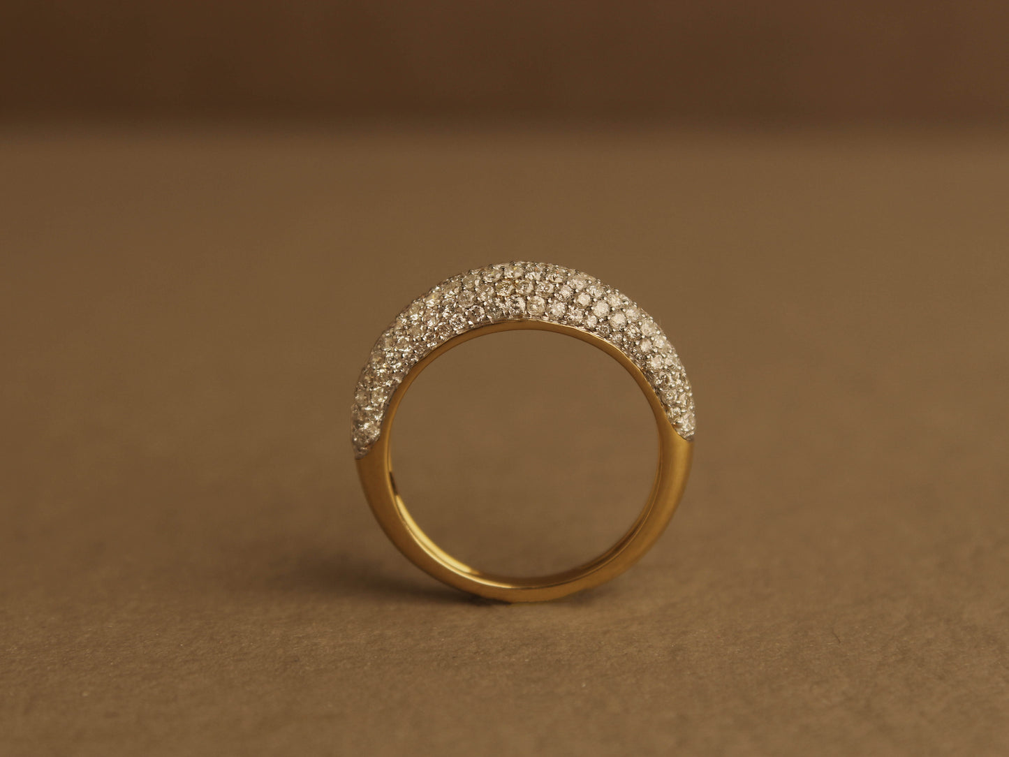 Pavé Diamond Dome Ring