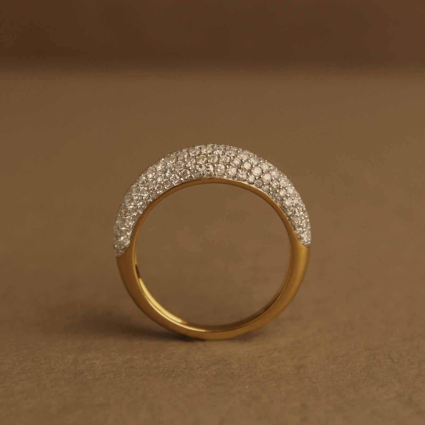 Pavé Diamond Dome Ring