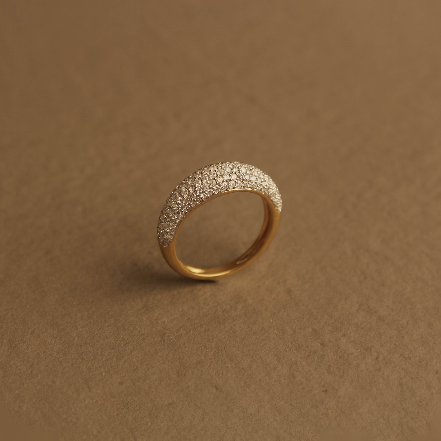 Pavé Diamond Dome Ring
