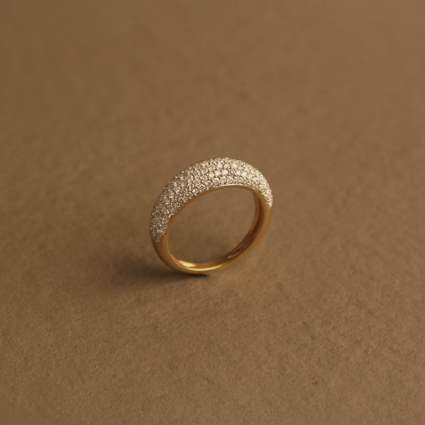 Pavé Diamond Dome Ring