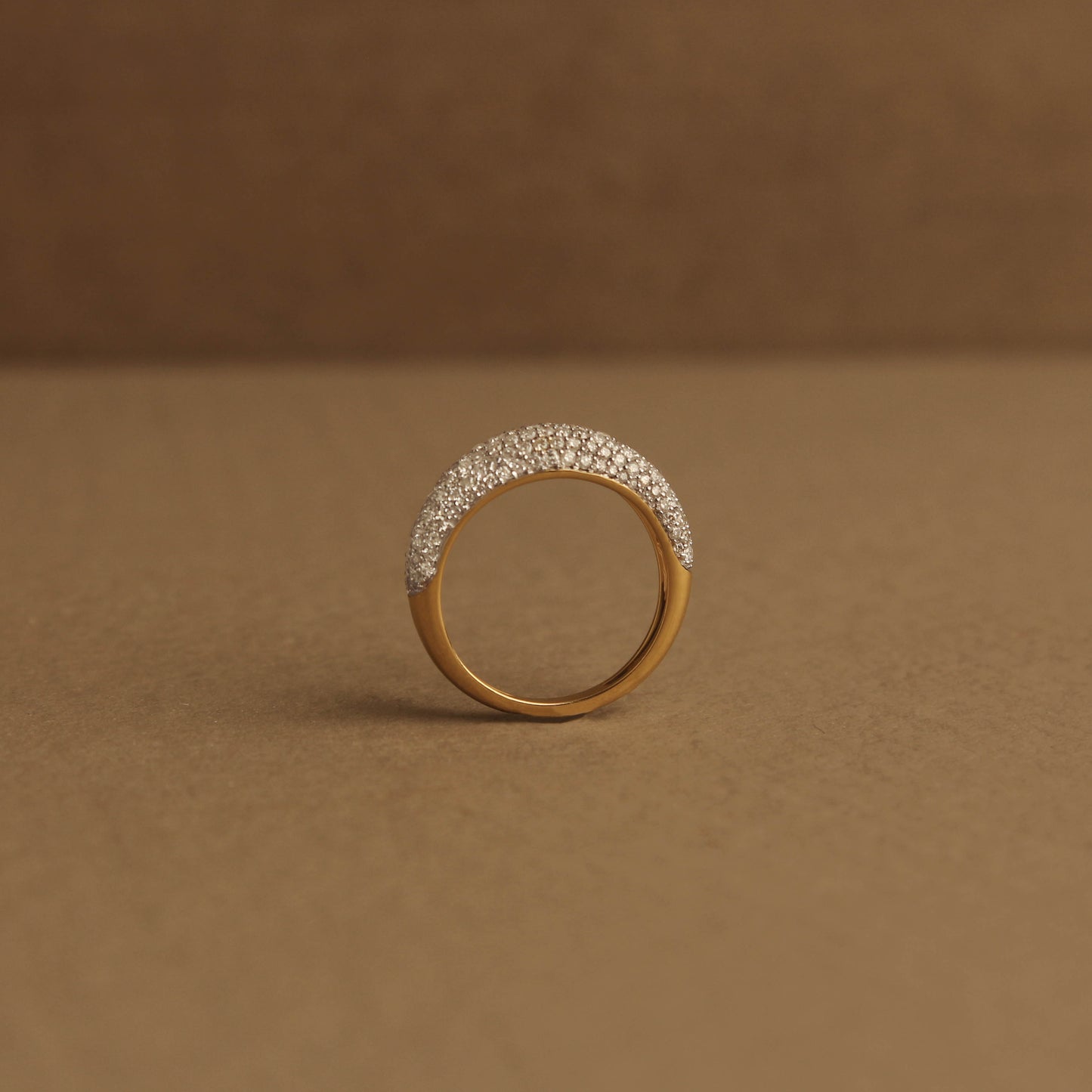 Pavé Diamond Dome Ring
