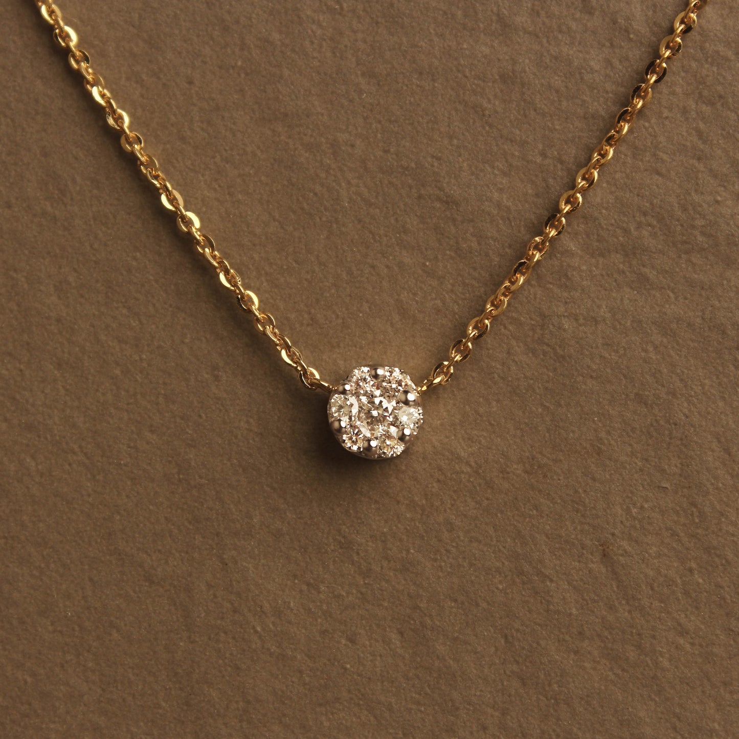 Pavé Diamond Necklace