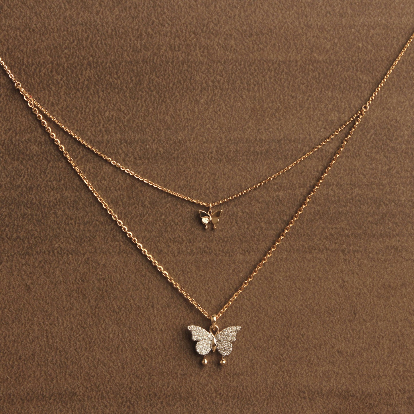 Butterfly Diamond Necklace