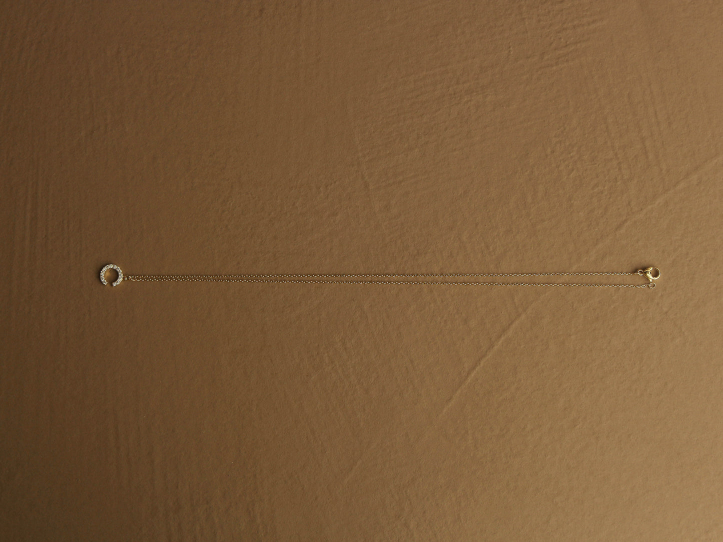 Initial Diamond Necklace