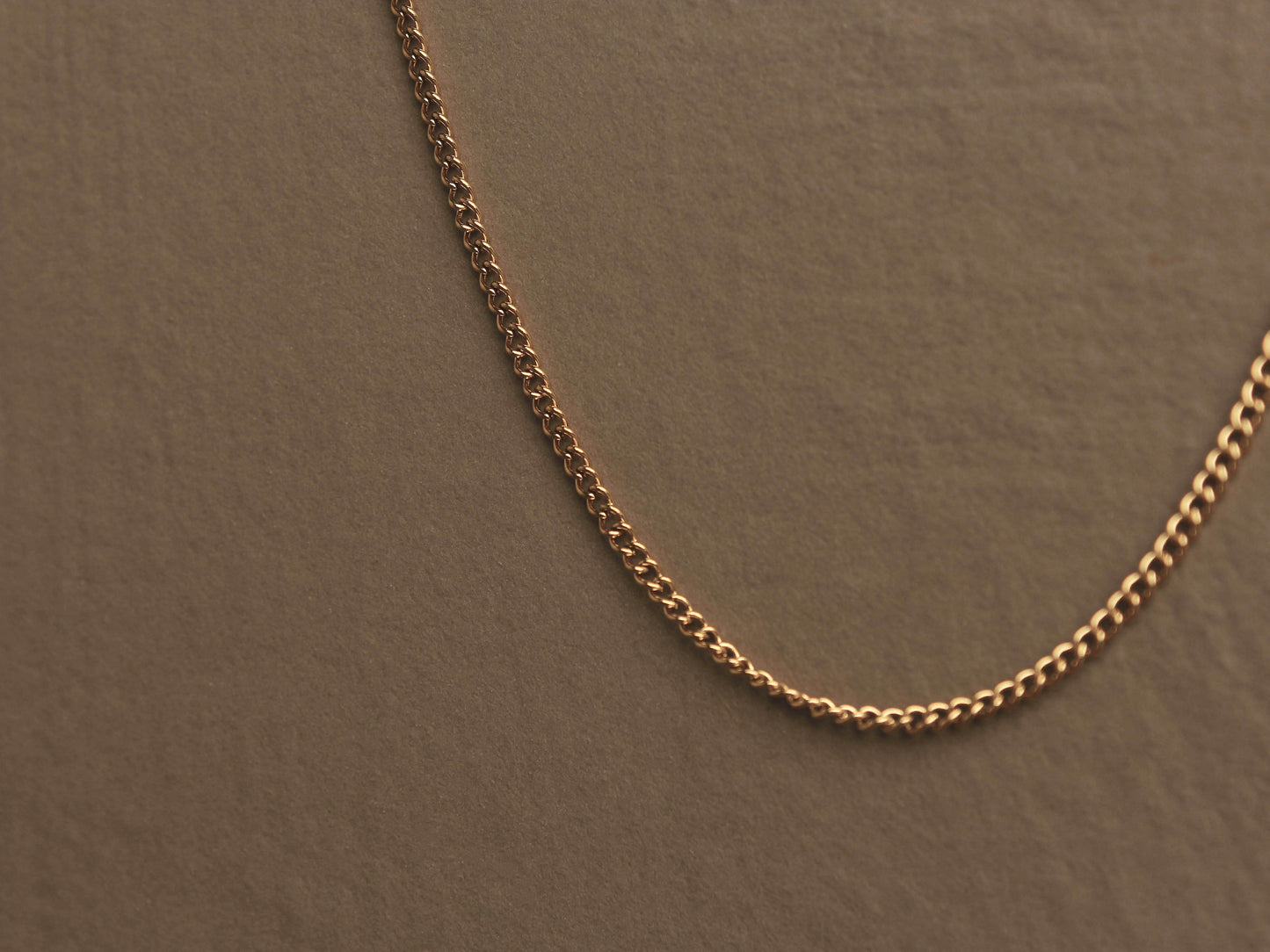 Curb Gold Chain