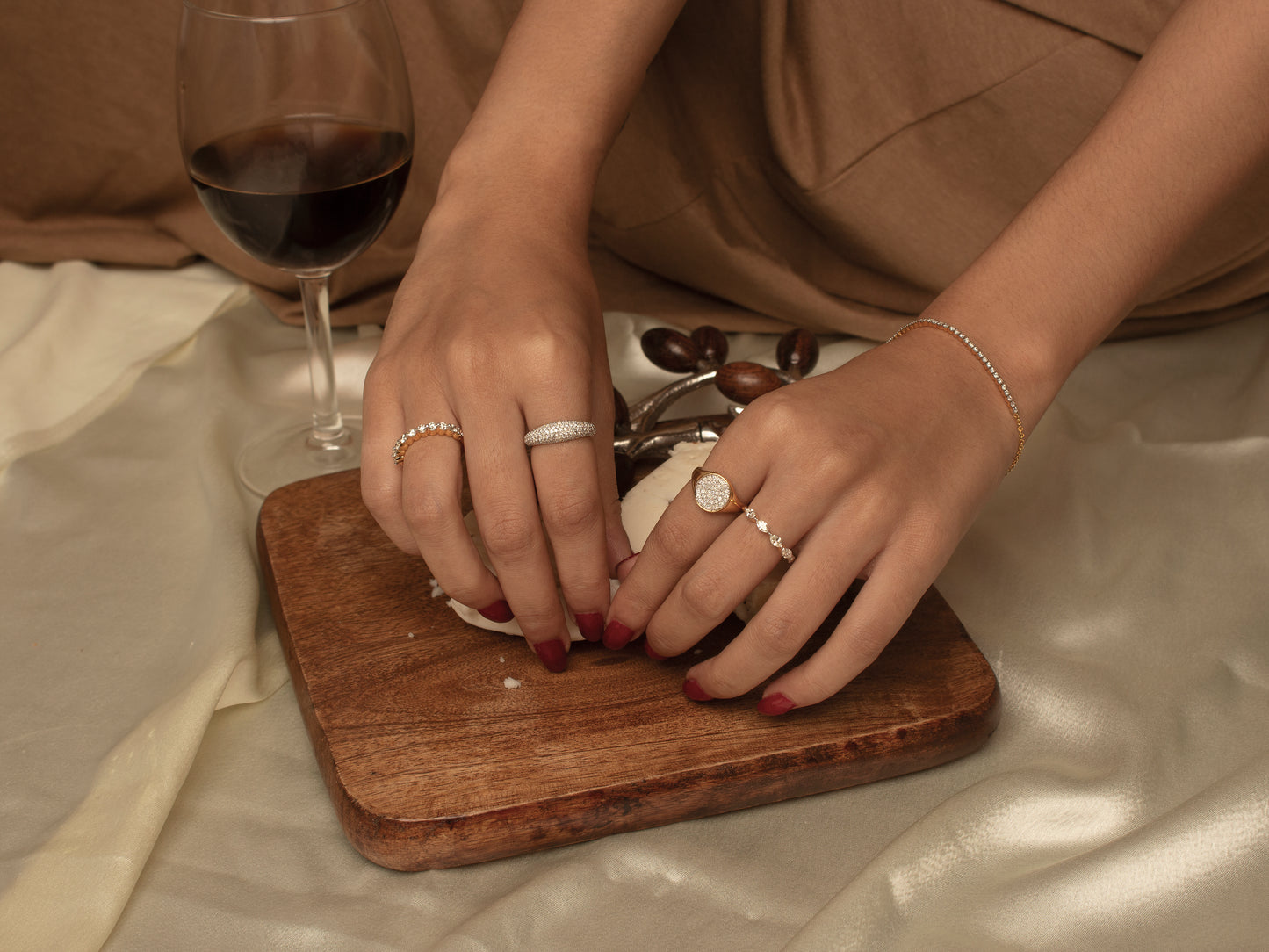 Pavé Diamond Dome Ring