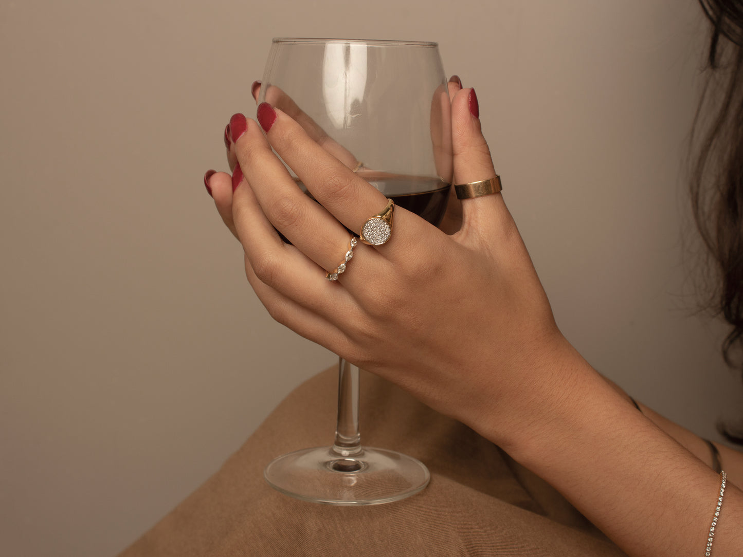 Thick Gold Band